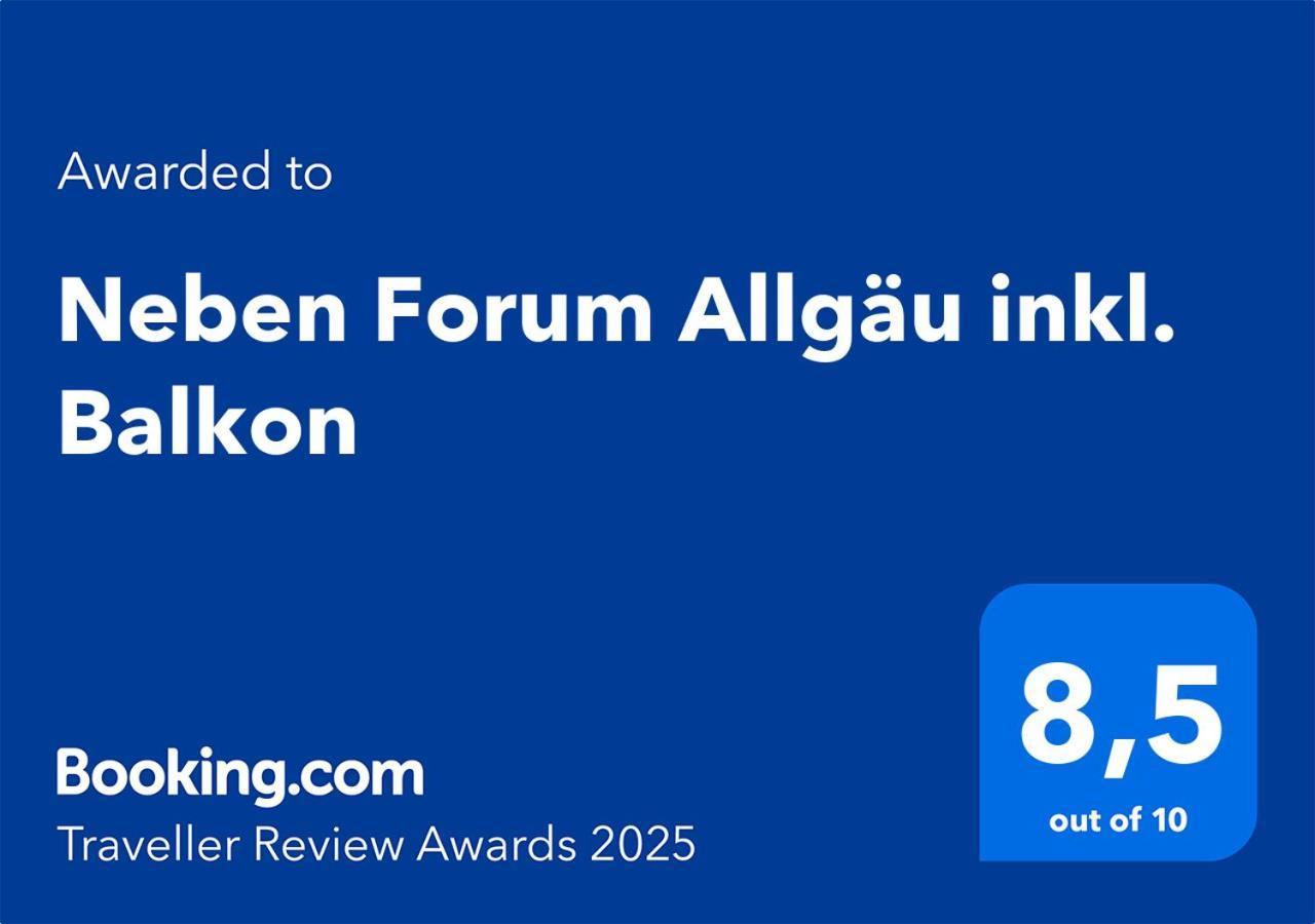 קמפטן Neben Forum Allgaeu Inkl. Balkon מראה חיצוני תמונה